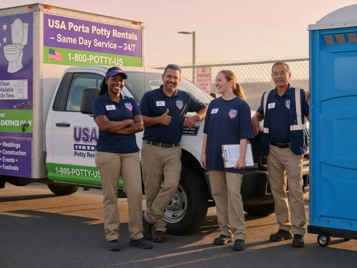 Porta Potty Rental company in Beach Lake, PA